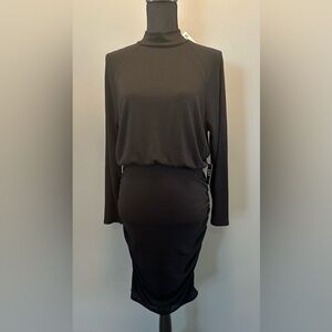 Express long sleeved fitted dress NWT